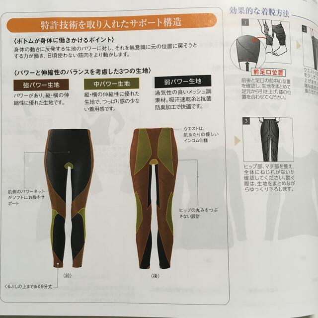 シャルレ(シャルレ)のダイエットサポートボトム、黒Lサイズ レディースのレディース その他(その他)の商品写真