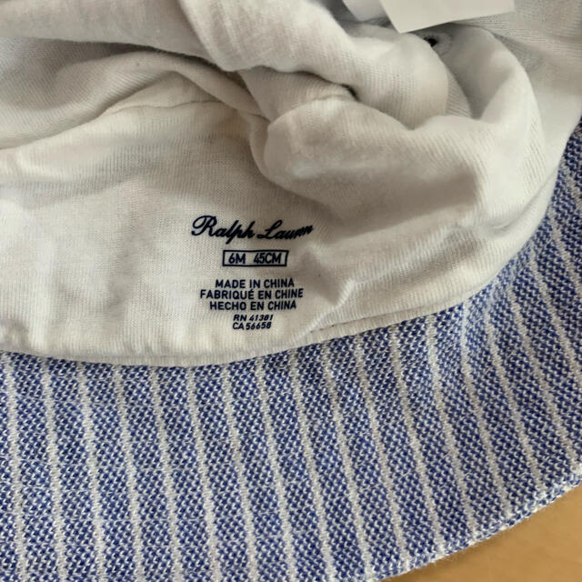 POLO RALPH LAUREN(ポロラルフローレン)のPOLO baby ラルフローレン ぼうし キッズ/ベビー/マタニティのこども用ファッション小物(帽子)の商品写真