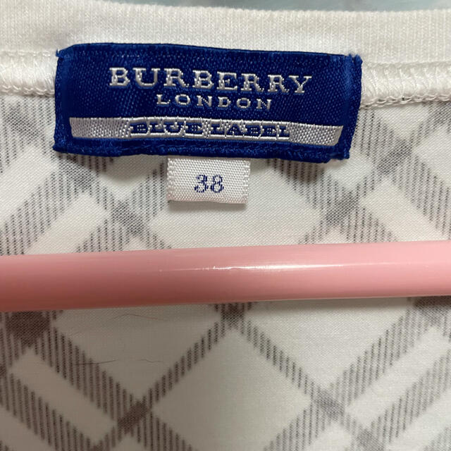 BURBERRY BLUE LABEL(バーバリーブルーレーベル)のバーバリー　Ｔシャツ レディースのトップス(Tシャツ(半袖/袖なし))の商品写真