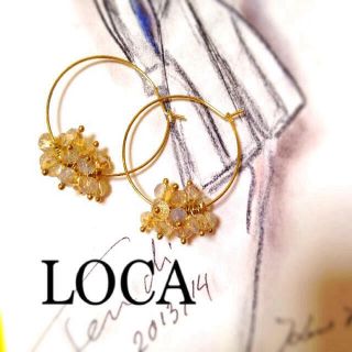 LOCA★大人Lady♡フープピアス☻＊(ピアス)