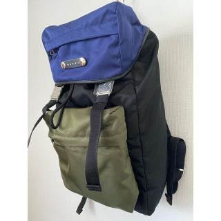 Marni - マルニ MARNI カラーブラック ナイロンバックパック新品の通販 ...