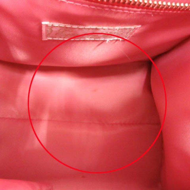 EmiriaWiz(エミリアウィズ)のエミリアウィズ ハンドバッグ トートバッグ スクエア レザー ピンク レディースのバッグ(トートバッグ)の商品写真