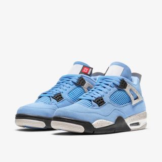 ナイキ(NIKE)のNIKE AIR JORDAN 4 UNIVERSITY BLUE ジョーダン4(スニーカー)