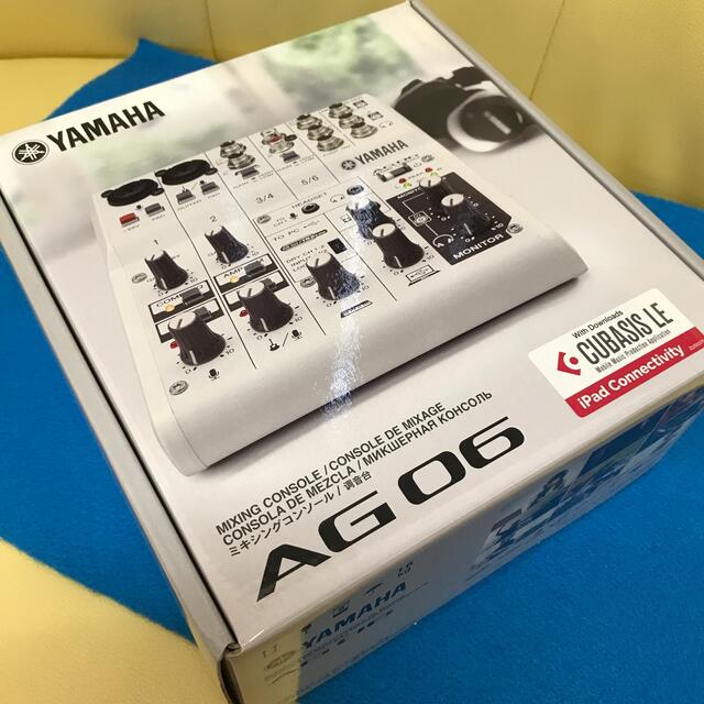 ヤマハ(ヤマハ)のYAMAHA AG06 中古 楽器のレコーディング/PA機器(ミキサー)の商品写真