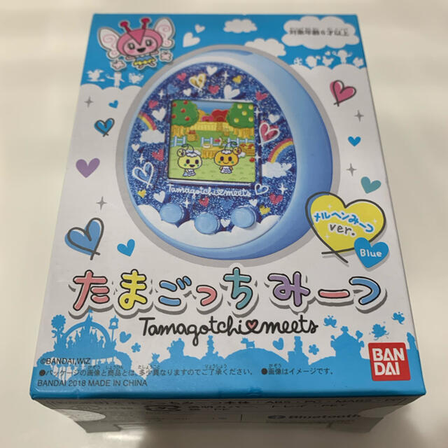 BANDAI(バンダイ)の新品未開封 たまごっちみーつ メルヘンみーつver. ブルー エンタメ/ホビーのゲームソフト/ゲーム機本体(携帯用ゲーム機本体)の商品写真