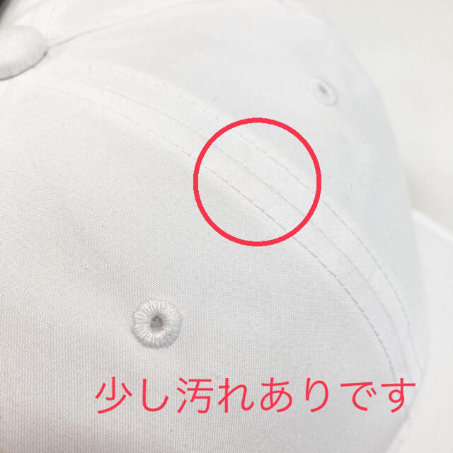 adidas(アディダス)のアディダス　キャップ　少し汚れあり　adidas cap 帽子　ゴルフ　UV対策 メンズの帽子(キャップ)の商品写真