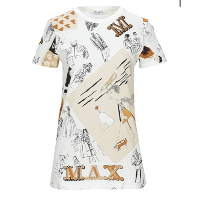 Max Mara(マックスマーラ)のMAX MARA  マックスマーラ　Tシャツ　S レディースのトップス(Tシャツ(半袖/袖なし))の商品写真