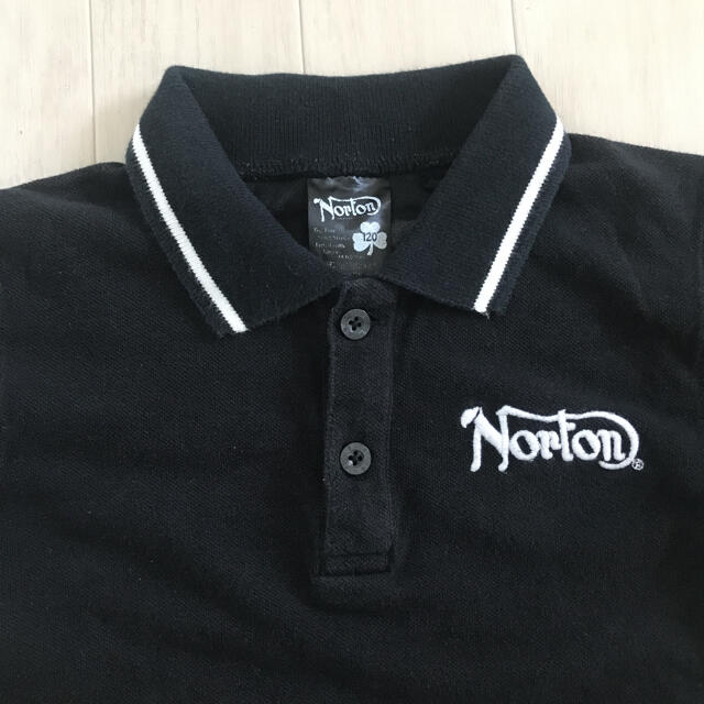 Norton(ノートン)のNorton  ポロシャツ　ノートン　Norton120 ノートン120 キッズ/ベビー/マタニティのキッズ服男の子用(90cm~)(Tシャツ/カットソー)の商品写真