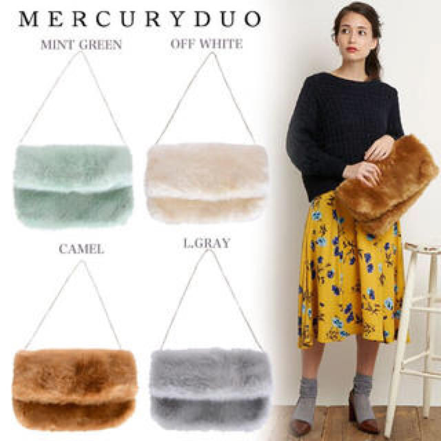 MERCURYDUO(マーキュリーデュオ)のマーキュリーデュオ ♡ ファークラッチバック レディースのバッグ(クラッチバッグ)の商品写真