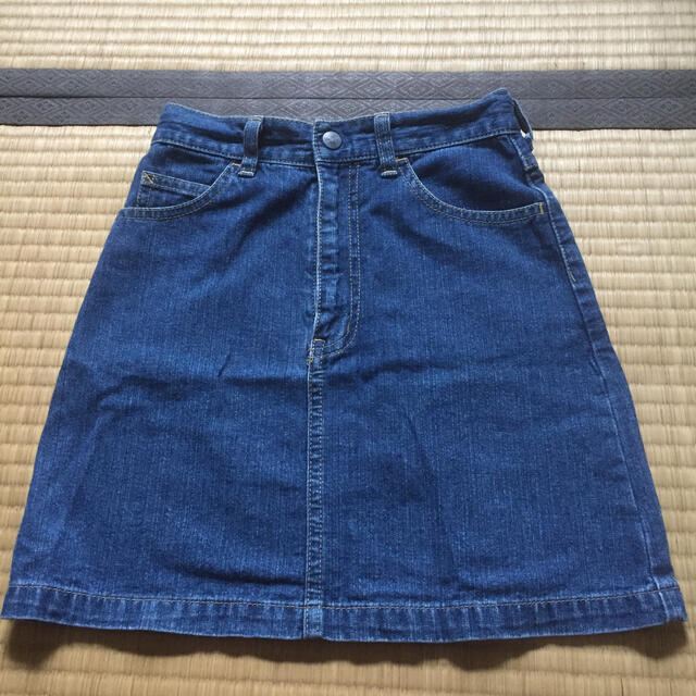 SOMETHING(サムシング)のSOMETHING デニムスカート キッズ/ベビー/マタニティのキッズ服女の子用(90cm~)(スカート)の商品写真