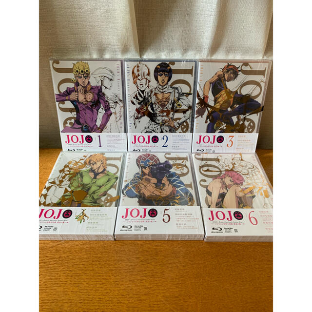 【ワケあり】ジョジョの奇妙な冒険 5部 黄金の風 DVD Blu-ray Box