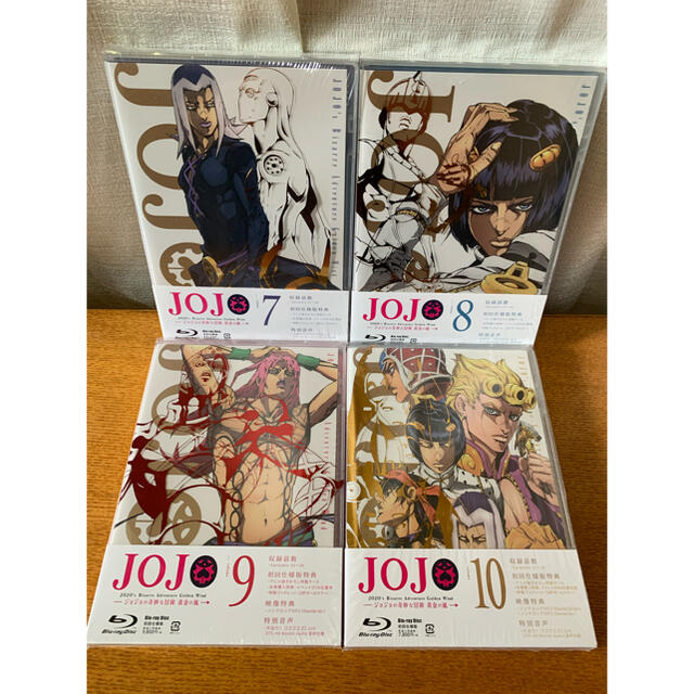 ジョジョの奇妙な冒険 第5部 黄金の風 初回限定版Blu-ray 収納BOX