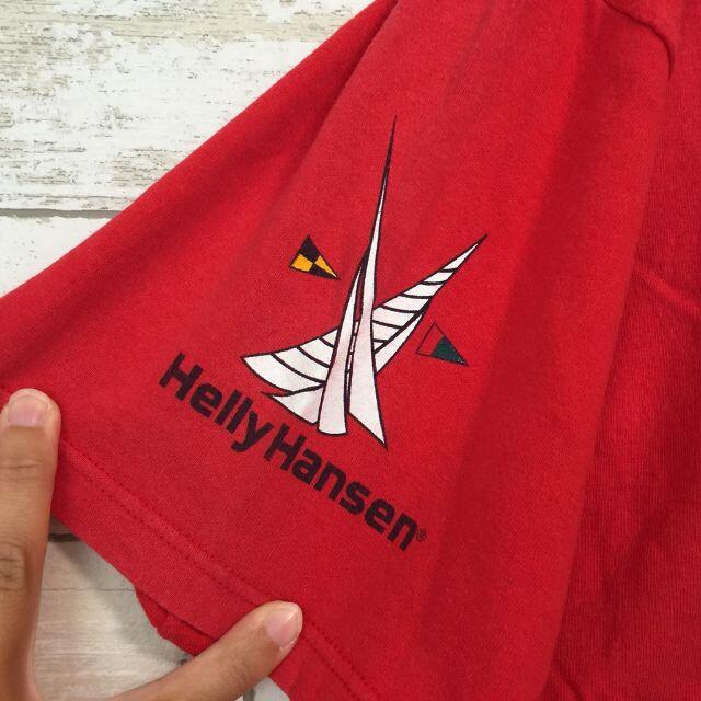 HELLY HANSEN(ヘリーハンセン)の【人気】ヘリー ハンセン USA製 胸元プリント Tシャツ SEA GEAR L メンズのトップス(Tシャツ/カットソー(半袖/袖なし))の商品写真