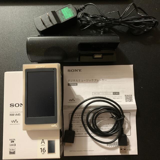 SONY ウォークマン Aシリーズ NW-A45 16GB 美品 純正ケース付 【希少！！】 4370円引き