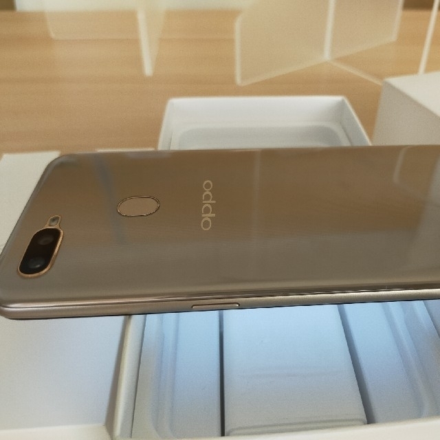 oppo AX7 ゴールド SIMフリースマートフォン 4