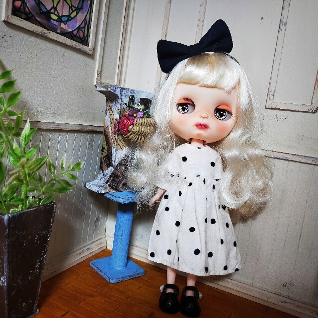 ミディブライス カスタム  ｢ ピーチーカドリークー ｣ ハンドメイドのぬいぐるみ/人形(人形)の商品写真