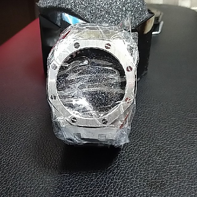 G-SHOCK(ジーショック)のセール GA-2100 カシオーク 第三世代 カスタム ジーショック シルバー メンズの時計(金属ベルト)の商品写真