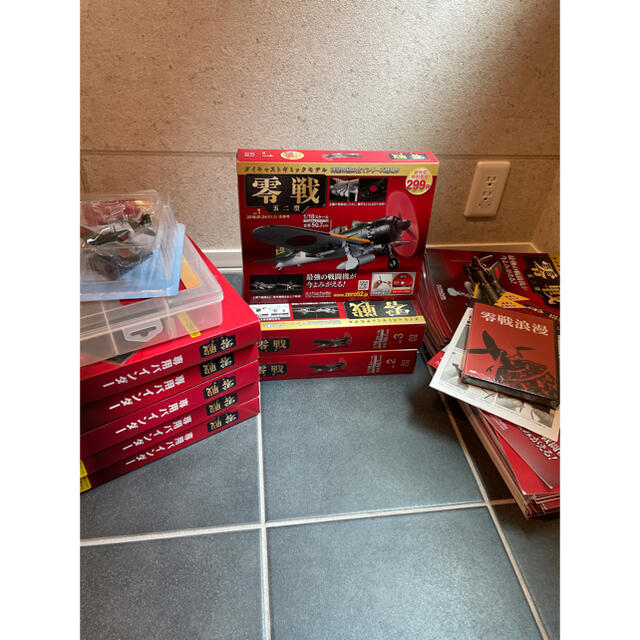 アシェット 零戦五二型1/18スケール Vol.1〜Vol.137 アシェット 零戦五二型1/18スケール Vol.1〜Vol.137