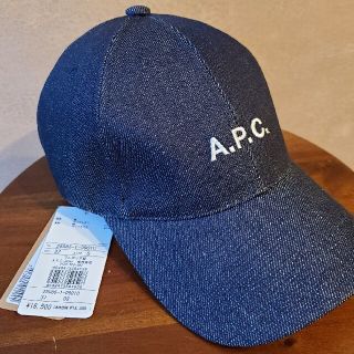 アーペーセー(A.P.C)のA.P.C新品タグ付きデニムキャスケット(キャップ)