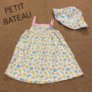 プチバトー(PETIT BATEAU)のプチバトー PETIT BATEAU 3-4歳 36ヶ月(ワンピース)