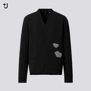 ユニクロ(UNIQLO)のユニクロ ジルサンダー J メリノブレンドVネックカーディガン(長袖・雲)(カーディガン)