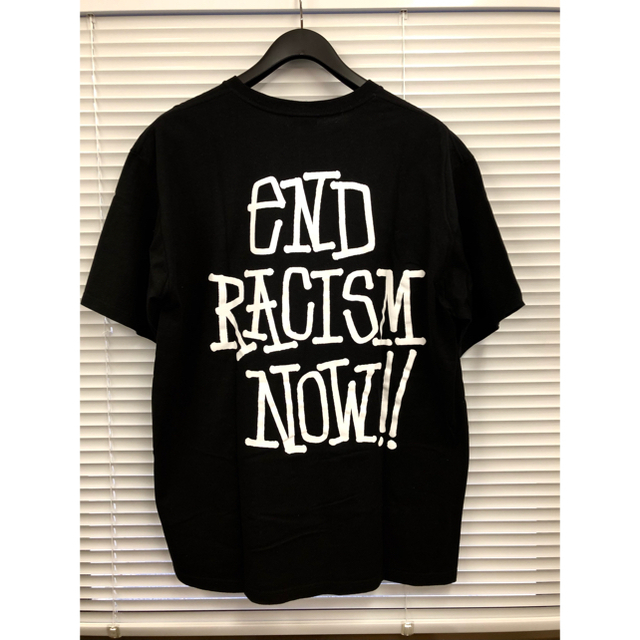 XLサイズ STUSSY END RACISM Tee 国内正規品