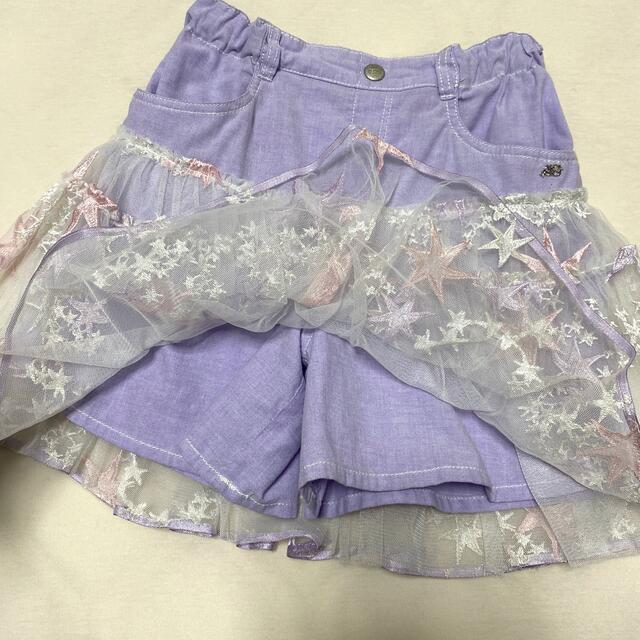 ANNA SUI mini(アナスイミニ)のANNA SUI miniスカパン140 キッズ/ベビー/マタニティのキッズ服女の子用(90cm~)(スカート)の商品写真