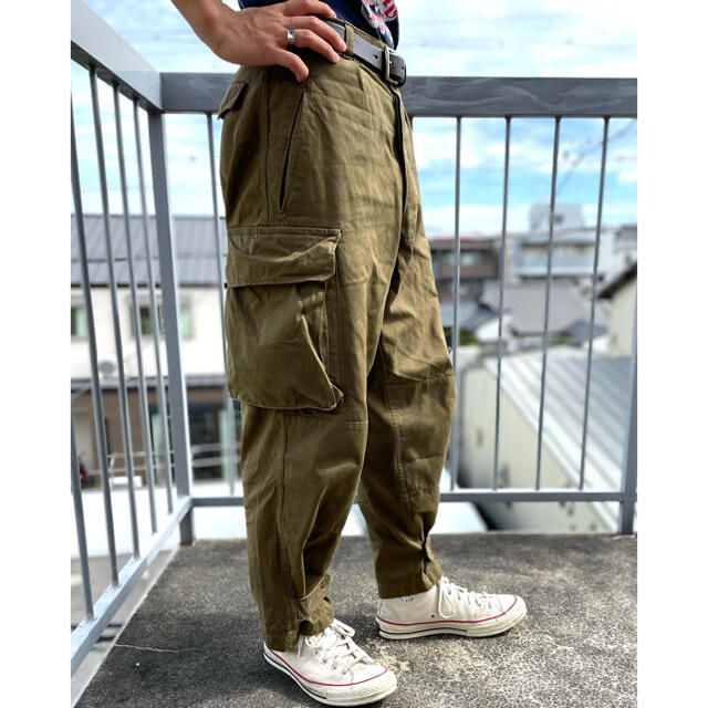 Maison Martin Margiela(マルタンマルジェラ)のM-47  French Cargo Pants 60’s後期 size23 メンズのパンツ(ワークパンツ/カーゴパンツ)の商品写真