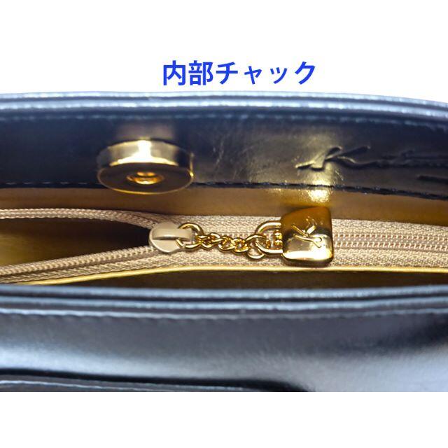 Kitamura(キタムラ)の美品　Kitamura キタムラ　ハンドバッグ　レザー　黒 レディースのバッグ(ハンドバッグ)の商品写真
