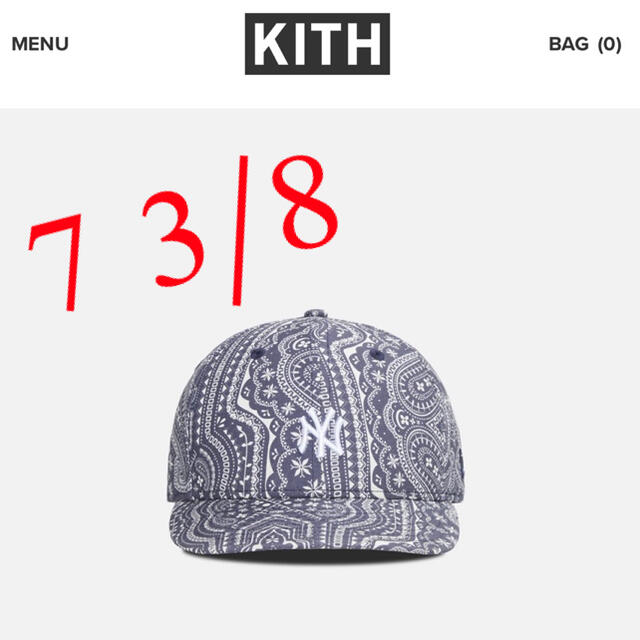 キャップKITH NEW ERA Bandana Paisley  Hat Cap