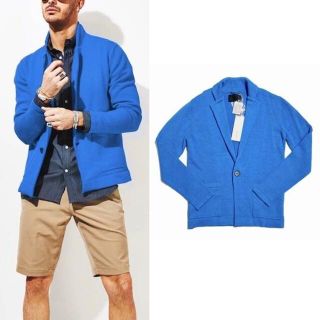 20SS 新品3万弱 ジュンハシモト ニットジャケット