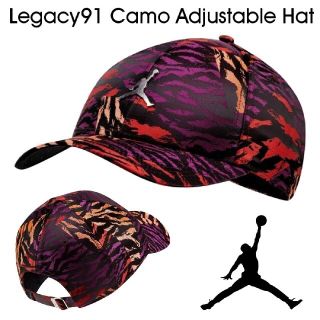 ナイキ(NIKE)の海外限定モデル 希少 NIKE JORDAN LEGACY91 CAMO CAP(キャップ)