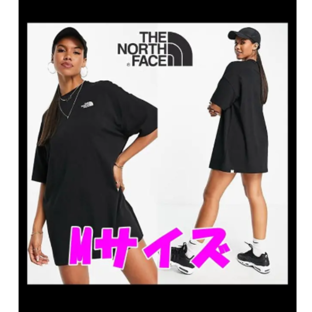 ワンピース【新品未使用】The North Face★Tシャツワンピース★ブラック★M