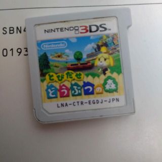 ニンテンドー3DS(ニンテンドー3DS)の【カセットのみ】とびだせどうぶつの森(携帯用ゲームソフト)