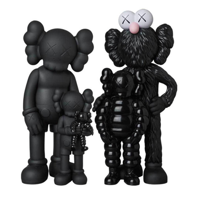 MEDICOM TOY(メディコムトイ)のKAWS 2FAMILY BLACK エンタメ/ホビーのフィギュア(その他)の商品写真