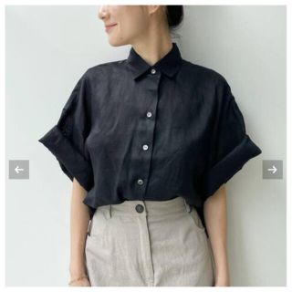 アパルトモンドゥーズィエムクラス(L'Appartement DEUXIEME CLASSE)のL'Appartement Ramie Half Sleeve Shirt(シャツ/ブラウス(半袖/袖なし))