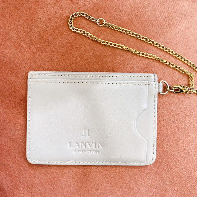 LANVIN(ランバン)のLANVIN ランバン パスケース 定期入れ レディースのファッション小物(名刺入れ/定期入れ)の商品写真