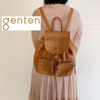 ゲンテン(genten)のgenten レザーリュック(リュック/バックパック)