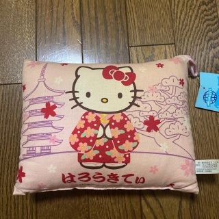 サンリオ(サンリオ)のキティ クッション ピンク 着物 サンリオ キティちゃん 和装(クッション)