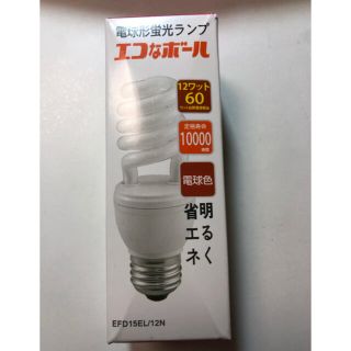 オームデンキ(オーム電機)の電球形蛍光ランプ　エコなボール　電球色(蛍光灯/電球)