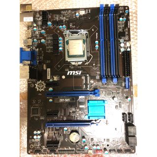 MSI Z87-S01 マザーボード(PCパーツ)