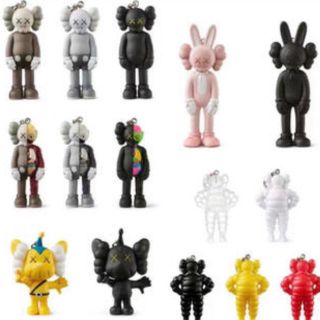 メディコムトイ(MEDICOM TOY)のKAWS TOKYO FIRST KEYHOLDER キーホルダー 15体セット(キーホルダー)