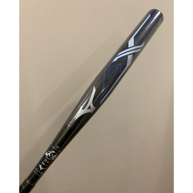 MIZUNO(ミズノ)のミズノプロ　AX4 ソフトボール3号バット　21年紫トップバランス　完売品　新品 スポーツ/アウトドアの野球(バット)の商品写真