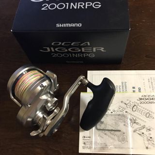 シマノ(SHIMANO)のシマノ 17オシアジガー2001NRPG 03674 極美品(リール)