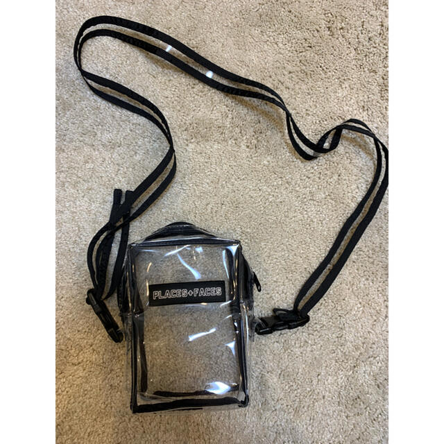 PLACES+FACES / PVC Side Bag クリアバッグ - ショルダーバッグ