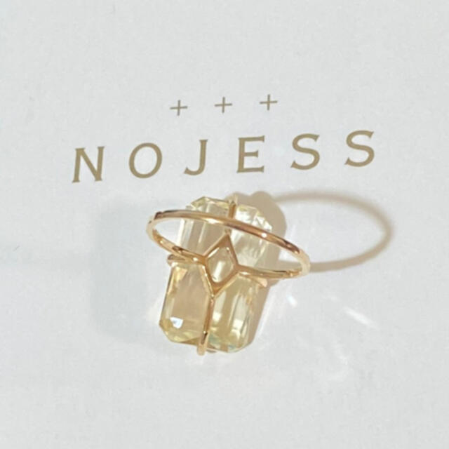 NOJESS(ノジェス)のノジェス　シトリン10K リング レディースのアクセサリー(リング(指輪))の商品写真