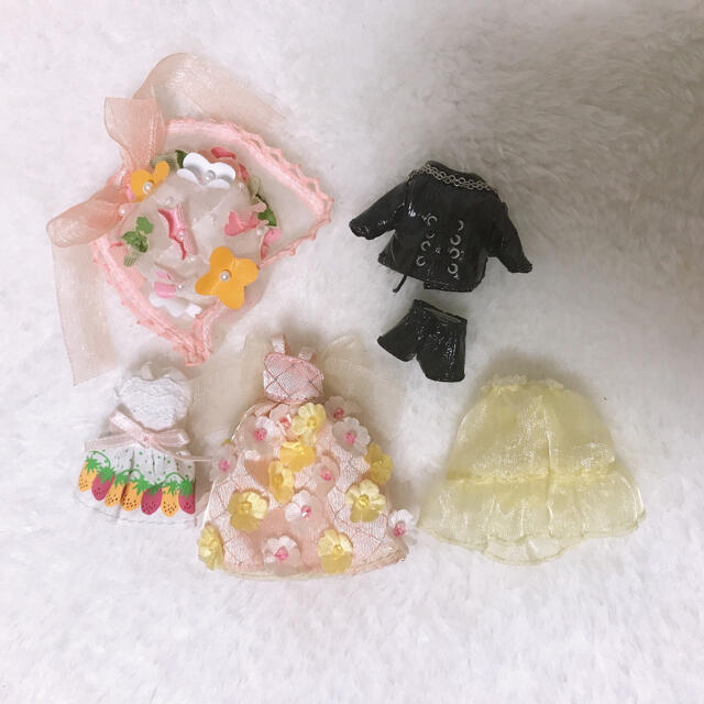 プチブライス　デフォルトアウトフィット ハンドメイドのぬいぐるみ/人形(人形)の商品写真