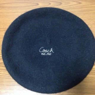 コーチ(COACH)のCOACHベレー帽(ハンチング/ベレー帽)