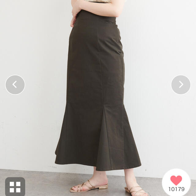 SNIDEL(スナイデル)のハイウエストマーメイドスカート レディースのスカート(ロングスカート)の商品写真