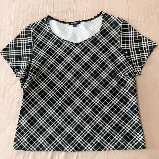 BURBERRY(バーバリー)のバーバリーロンドン　トップス　カットソー  tシャツ　半袖　チェック　XL  5 レディースのトップス(カットソー(半袖/袖なし))の商品写真